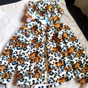 Cheetah print 4t light jacket